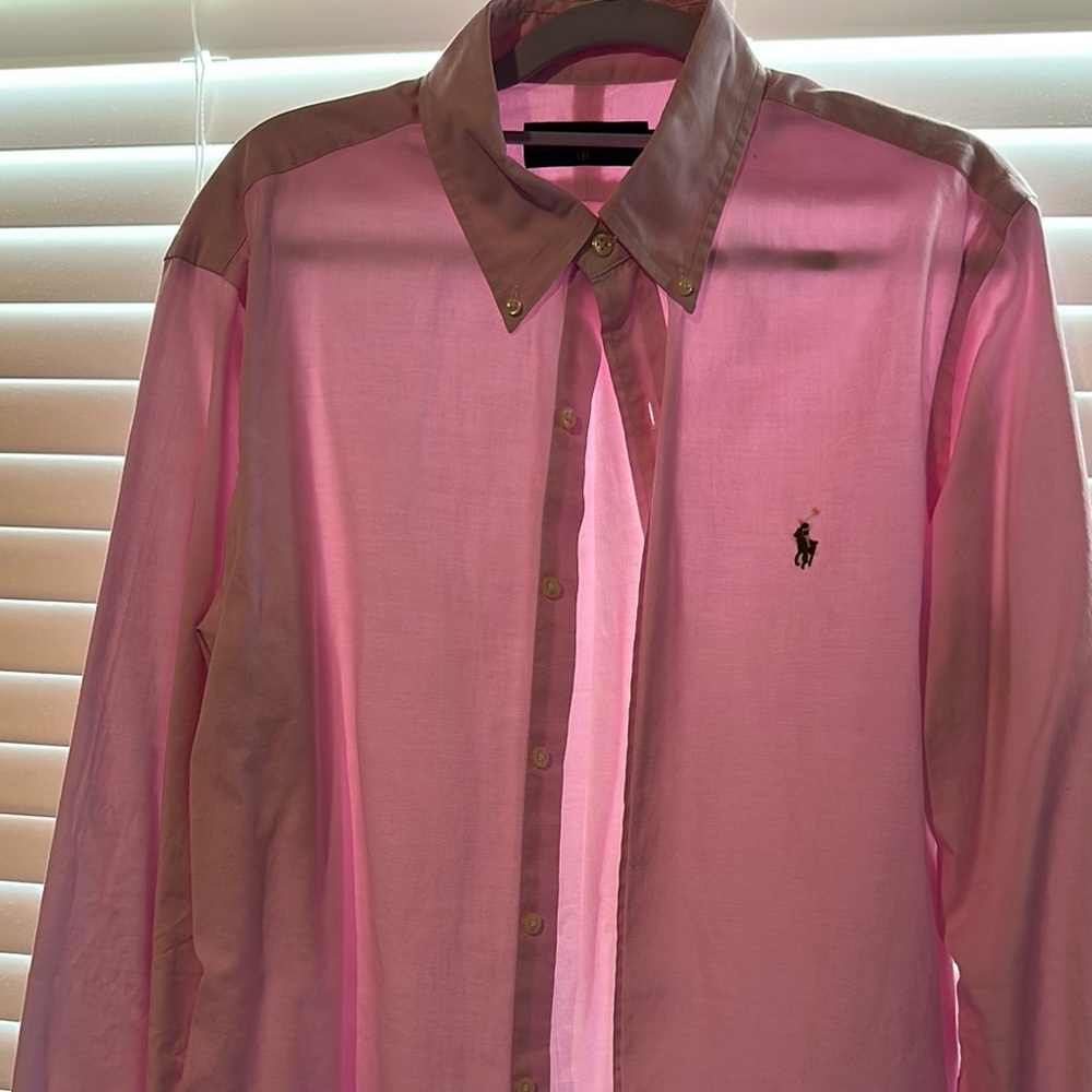 Polo by Ralph Lauren Pink Men's Shirt